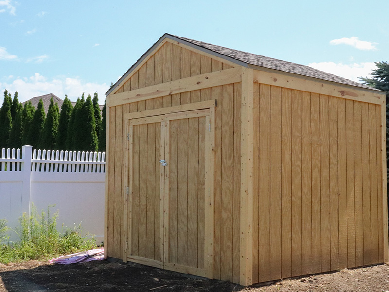 Custom shed construction company in Cedar Valley Iowa