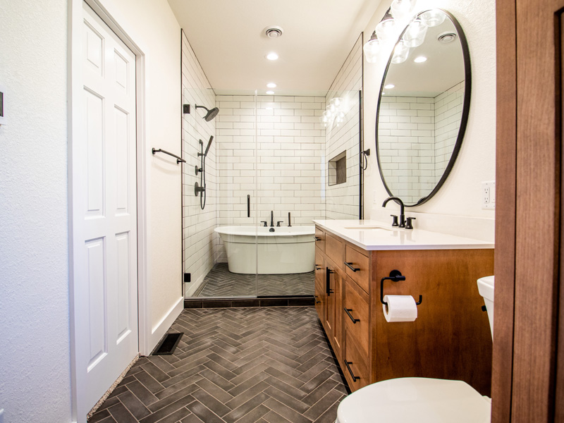 Master bath remodel in the Cedar Valley