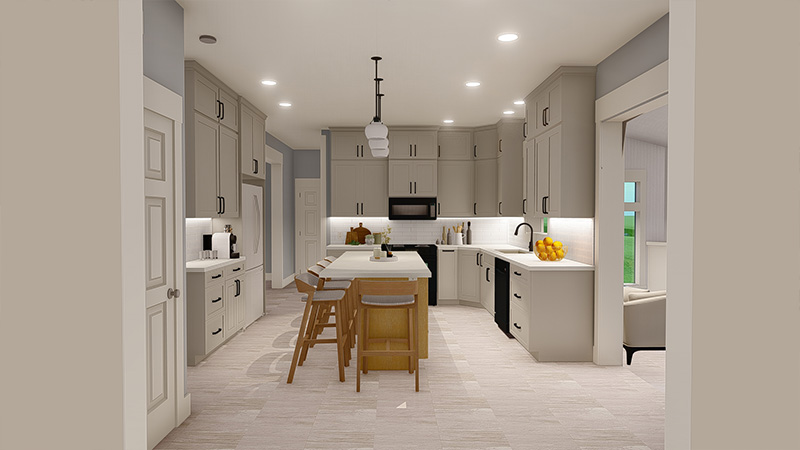 Cedar Falls Design Render for Kitchens