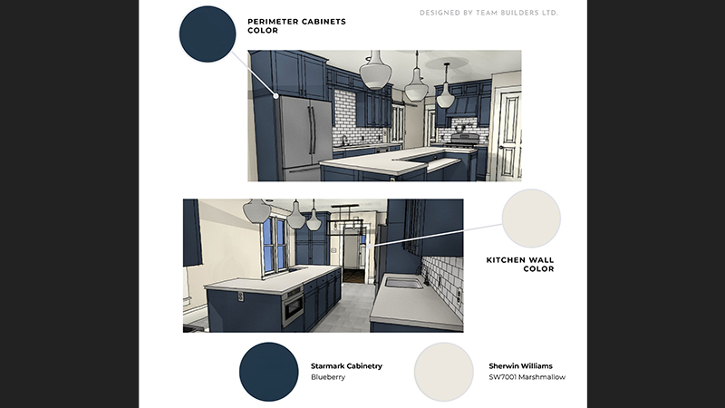 Cedar Falls Design Render for Kitchens