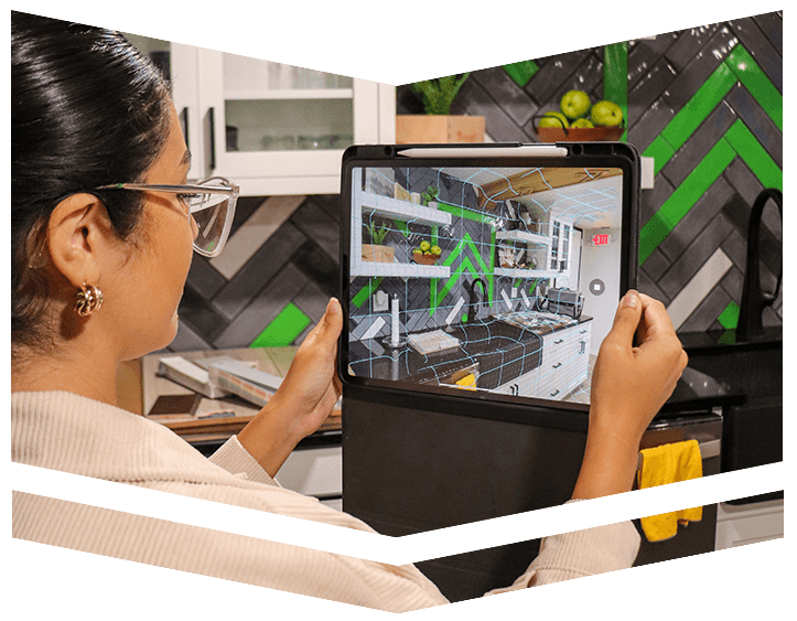 Taking 3D scan of area