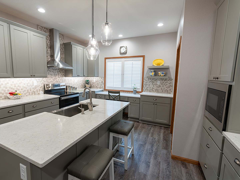 Kitchen remodel Gilbertville Iowa