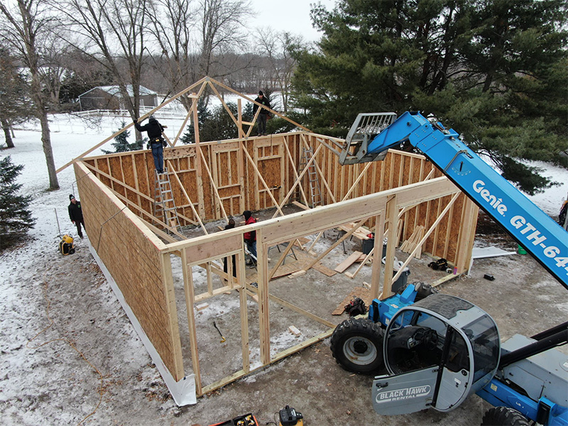 new construction Gilbertville Iowa