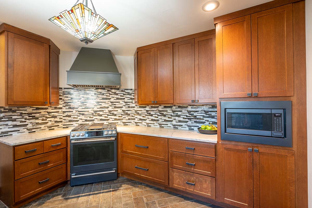 Classic kitchen remodel and design project in Cedar Falls