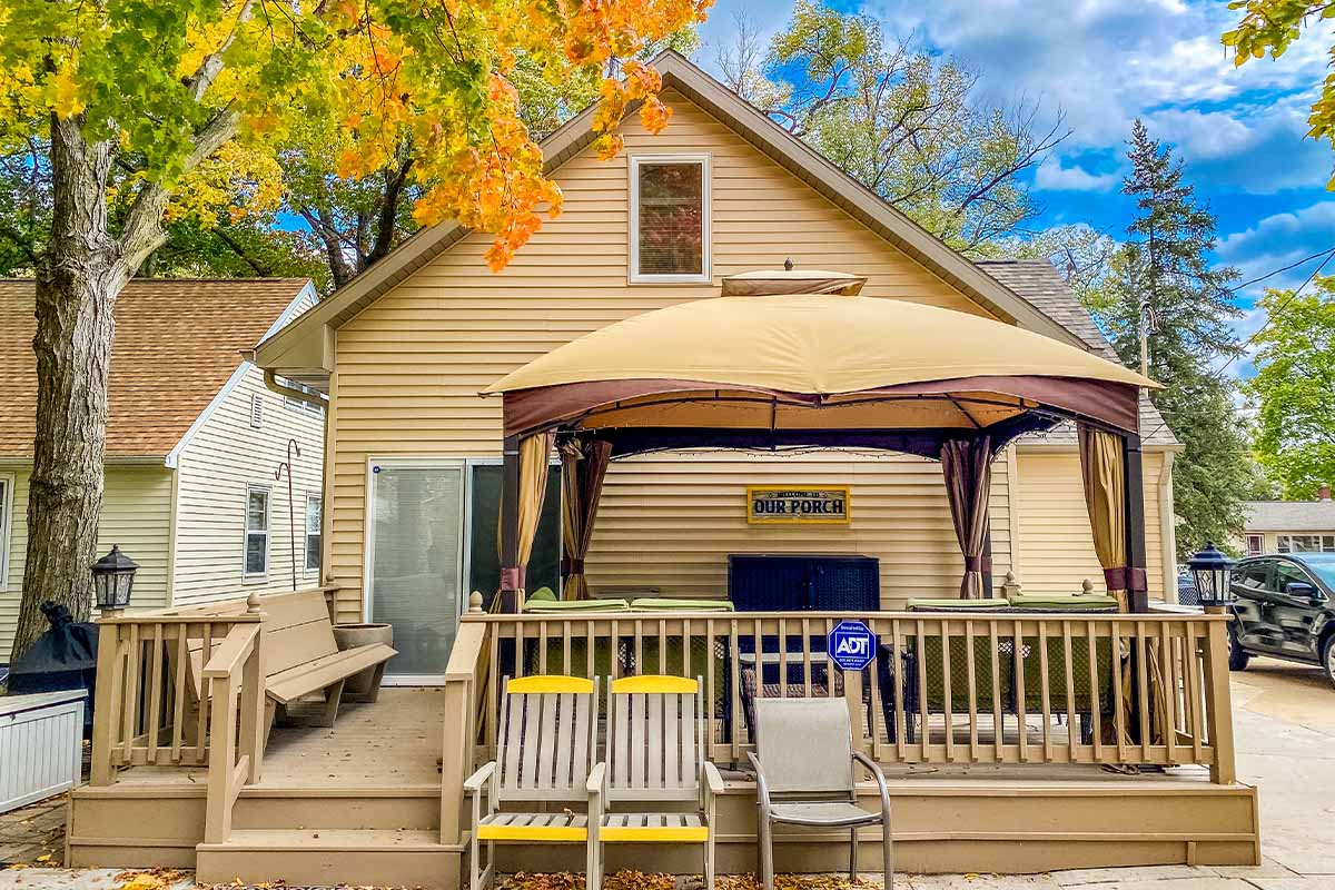 Home addition in Cedar Valley